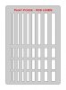 Paint Forge PFST009M STENCIL - LINES
